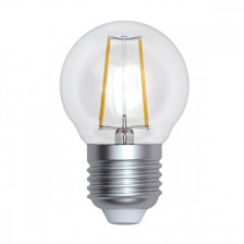 Лампочка светодиодная  LED-G45-9W/3000K/E27/CL/DIM GLA01TR картон