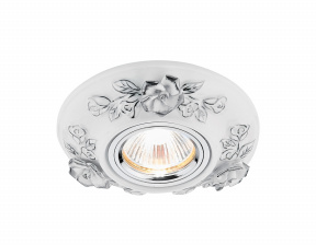 Точечный светильник Дизайн С Узором И Орнаментом Гипс D5503 W/CH