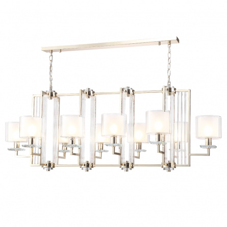 Люстры Crystal Lux NICOLAS SP10 L1300 GOLD/WHITE фото 3