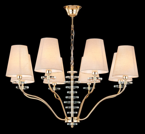 Люстра Crystal Lux ARMANDO SP8 GOLD фото 2