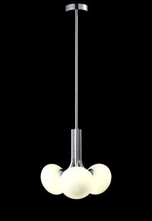 Светильник подвесной Crystal Lux ALICIA SP3 CHROME/WHITE фото 5