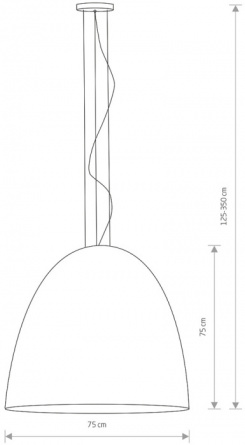Подвесной светильник Egg Xl 10321 фото 2