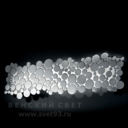 Бра 427/2AG Chrome IDL Италия  24W  Хром Bubbles фото 1