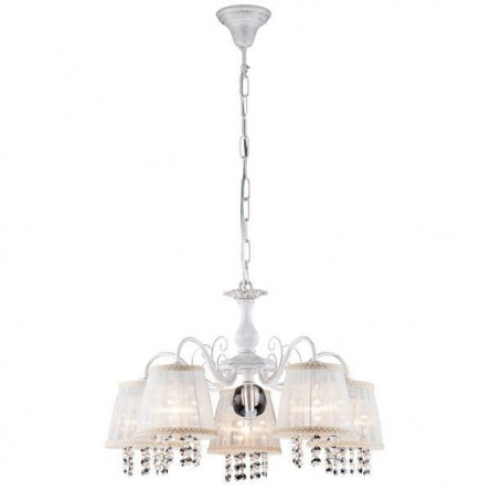 Подвесная люстра Isabelle II 11393/5C WHITE GOLD фото 1