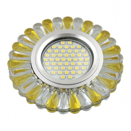 Точечный светильник Luciole DLS-L145 GU5.3 GLASSY/GOLD фото 1