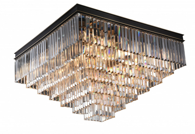 Потолочная люстра 31100 31117/PL black+gold фото 1